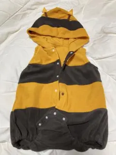 みつばちフード付きロンパース 90サイズ