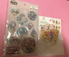 セリア ディズニー オイスターウォーターシール ラプンツェル ステッカー