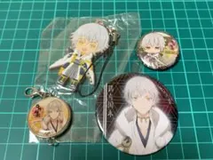 刀剣乱舞 -ONLINE- 鶴丸国永　ラバスト　缶バッジ　チャーム とうらぶ