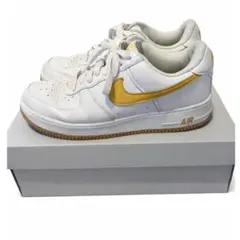 Nike Air Force 1 ホワイト イエロー 27.5cm 箱なし