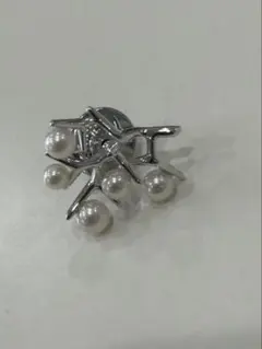 ミキモト　MIKIMOTO 幸運の木パールデザイン ブローチ リーフモチーフのサムネイル