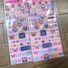 平成タイルシール バタフライ　2枚セット