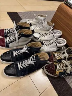 クリスチャンルブタン、スニーカーセット(5足)