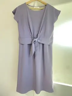 【美品】ライラック　ノースリーブ ワンピースのサムネイル