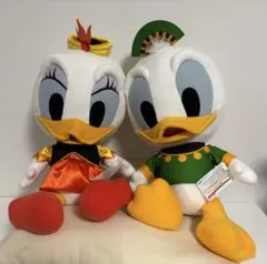 【タグ付き】ディズニー　ドナルド＆デイジー ぬいぐるみ2体セット 限定