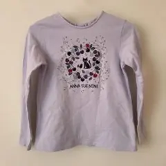 ANNA SUI Mini 薄紫 Tシャツ