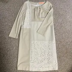 【新品未使用】sunauna 七分袖ワンピース