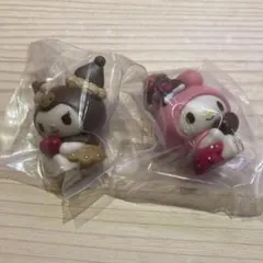 サンリオキャラクターズ　チョコレートドール　マイメロディ　クロミ