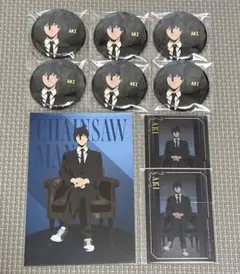 チェンソーマン 早川アキ ロフト プラザ 缶バッジ ポストカード クリアカード