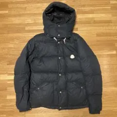 MONCLER ネイビー フード付きダウンジャケット M