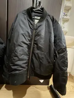 BACK NUMBER MA-1ジャケット ブラック