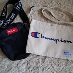 Champion　 &　MILK FED　サコッシュバック　ショルダーバッグ