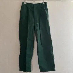 【WEGO】ダークグリーン ワークパンツ/ワイドパンツ