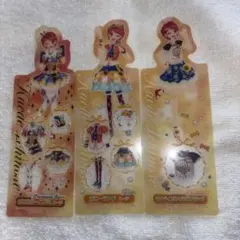 アイカツ 一ノ瀬かえで ブックマークコレクション 3枚セット