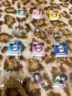 鬼滅の刃　限定ストラップ6種セット