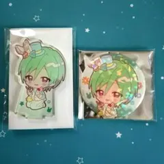 あんスタ アニメイトカフェ アニカフェ アクスタ 缶バッジ 巽