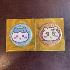 ちいかわ　トレーディング　缶バッジ　ハチワレ　シーサー　2つセット