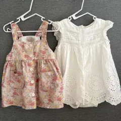 petit main ワンピース チュニック2点セットのサムネイル