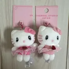ユニバーサルスタジオジャパン　キティちゃんマスコット　2個セット