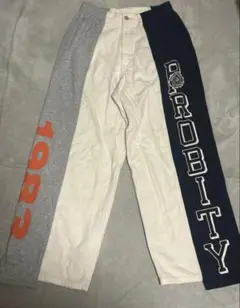 ロデオ RODEO custom パンツ 異素材 デニム ジャージ Mサイズ