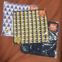 みんなのくじ 刀剣乱舞 G賞 モチーフハンドタオル 3種セット