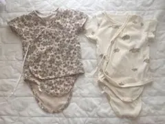 ベビー肌着 女の子　ボディースーツ　60cm