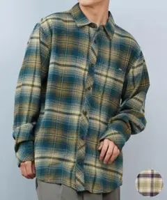 BILLABONG チェック柄 長袖シャツ L 新品