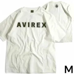 AVIREX アヴィレックス シンプルロゴプリント Tシャツ M