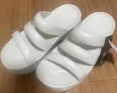 ワークマン EVAサンダル LA SUNCHER ホワイト Lのサムネイル