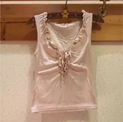 ピンク タンクトップ　★値下げしました