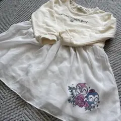 アンパンマン ドキンちゃん コキンちゃん チュールワンピース 90サイズ