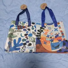 KALDI エコバッグ 2枚セット
