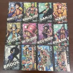 ❶ワンピース 麦わらの一味 ポストカード 12種セット