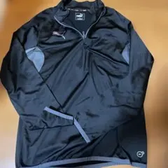 PUMA ブラック 長袖シャツ M