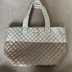 MZ WALLACE シルバー ベージュ トートバッグのサムネイル