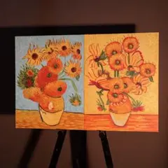 飛田洋一郎　油彩画　ひまわり　画家　風景画 飛田洋一郎 油彩画 ひまわり 画家 風景画 - メルカリ