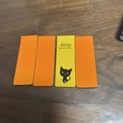 Billy 猫デザイン ブックマーク セット