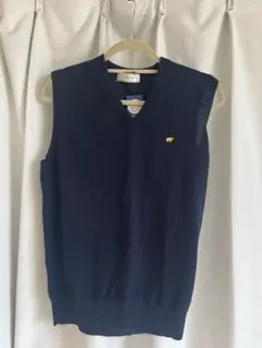 新品タグ付き　ゴールデンベア　ベスト　ネイビーMサイズ