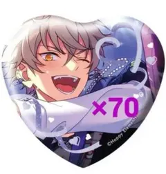 大神晃牙 あんスタ ホワイトデー 缶バッジ ハート型缶バッジセット x70