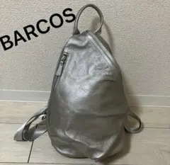 BARCOS 4way多機能牛革リュック（シルバー）★美品★のサムネイル