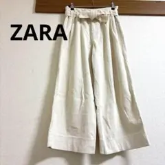 【ZARA】コーデュロイ ワイドパンツ