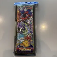 新品ポケモンホログラム筆箱　ミライドン　コライドン