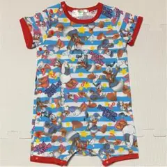 ディズニー ドナルド デイジー ロンパース 70サイズ