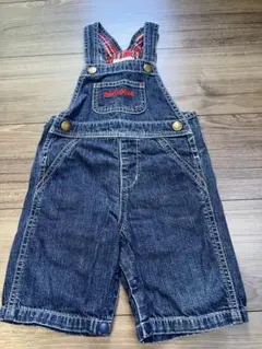 mikiHOUSE デニムオーバーオール