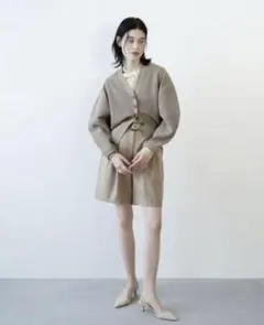 CLANE CURVE SLEEVE KNITのサムネイル