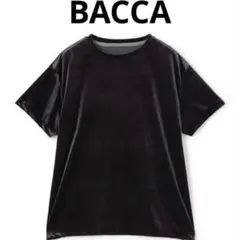 美品　BACCA inner piece ベロアジャージーTシャツのサムネイル