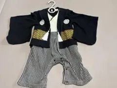 紋付袴風 ロンパース ベビー服 和装　70