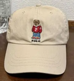 ラルフローレン POLO RALPH LAUREN　ポロベア キャップ ベージュ