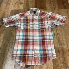 80s USA Wrangler Cowboy Cut 半袖チェックシャツ　XLのサムネイル