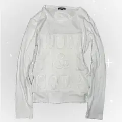 00s archive 平成初期 カットソー ギャル 型押し y2k